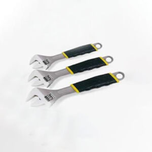 4117 American type adjustable wrench w/ plastic scale handle